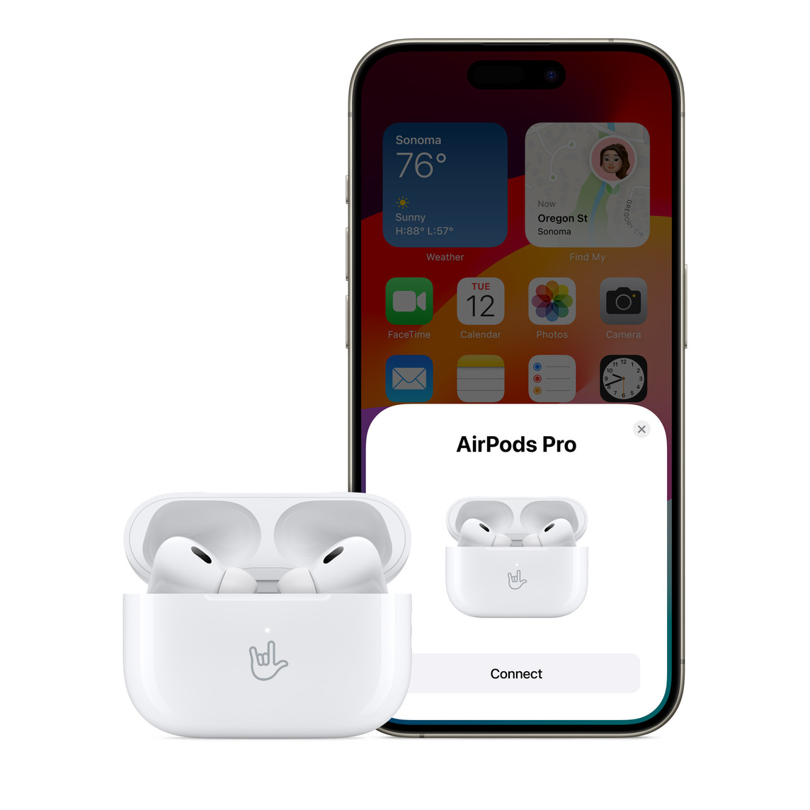 white Apple Airpods Pro