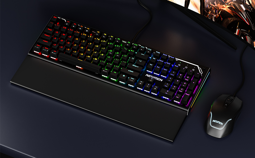 Enhance Your Gaming Experience with the Newmen GM101 Mechanical Keyboard